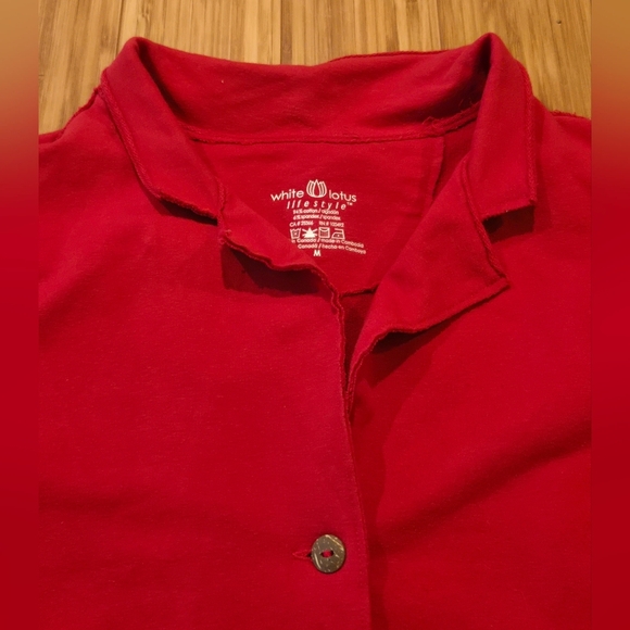 White Lotus Lifestyle Button-Up Jacket - Picture 5 of 9